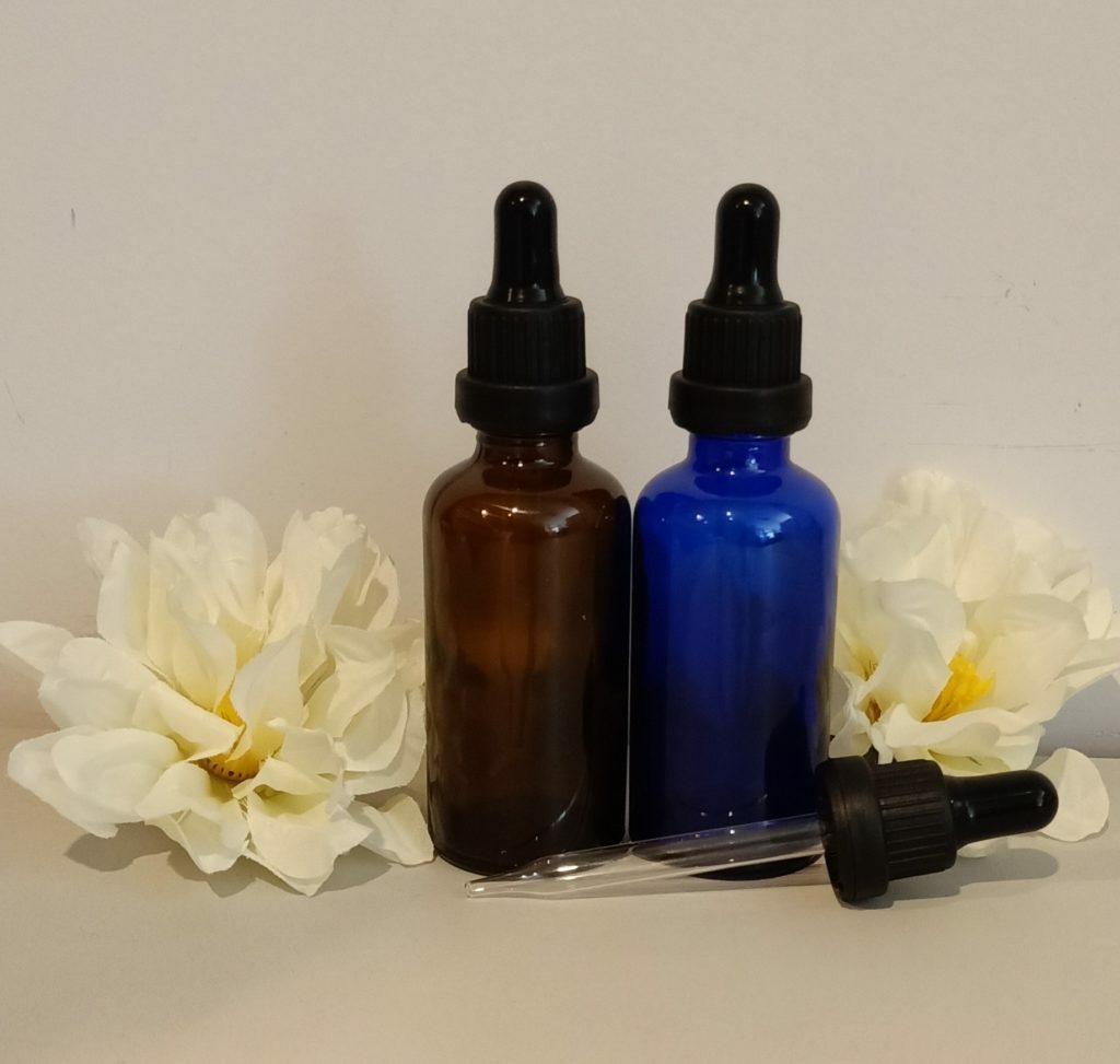 50ml Glass Bottle With Tampertel Dropper Aroma DIY