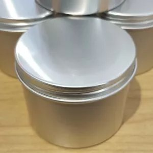 Aluminum DIY Candle Tin