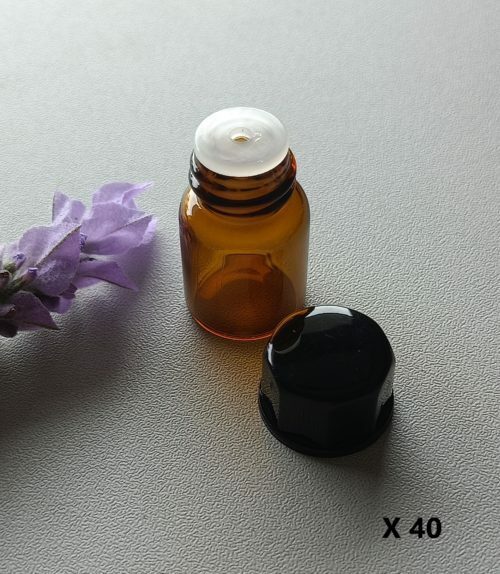 2ml Amber Glass Vial Bottles