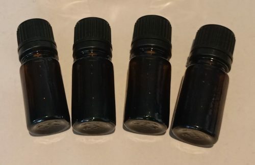 5ml Amber Dripulator Cap Bottle Pack of 4