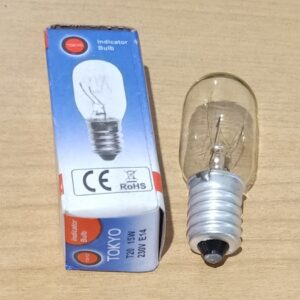 15 watt white Light Bulb for Salt Lamps