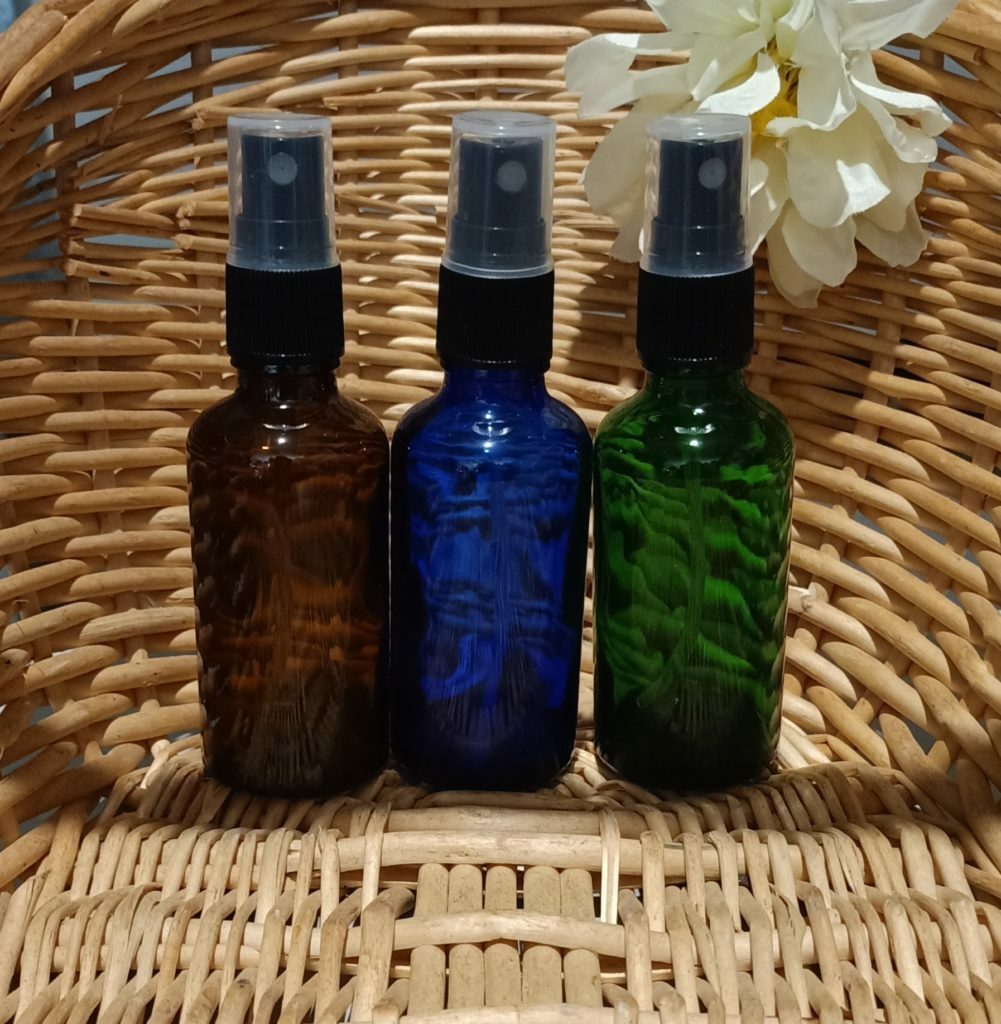 50ml Glass Bottle with Fine Mist Spray Aroma DIY