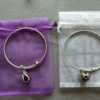 Antique Vintage Heart Diffuser Bangle - Image 3