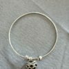 Antique Vintage Heart Diffuser Bangle