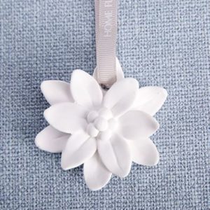 Aromatherapy Ceramic Flower Air Freshener